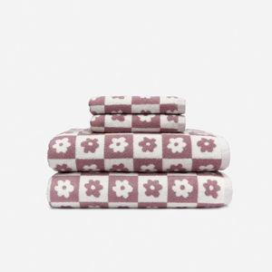Gigi Bath Towel Set - Ube (2 Hand Towels + 2 Bath Towels)