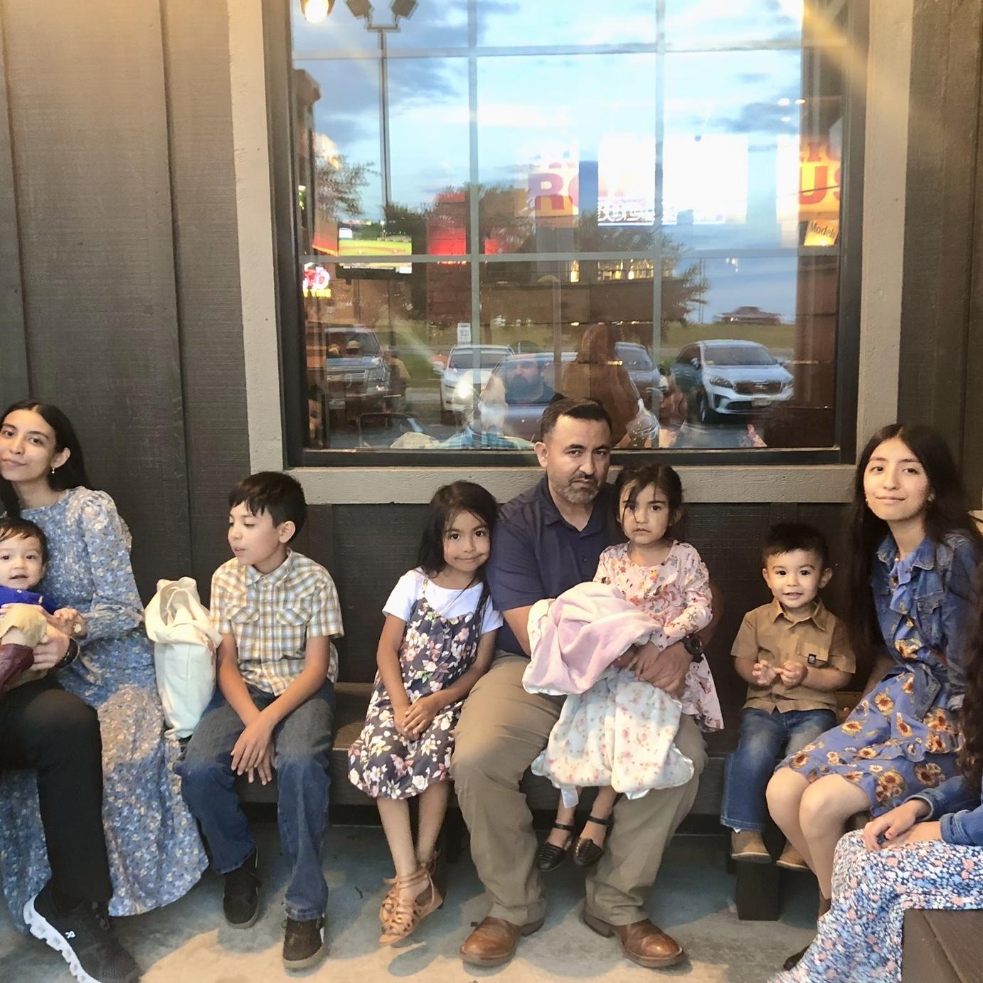 Engagement dinner with Yuliza’s family, Austin TX.