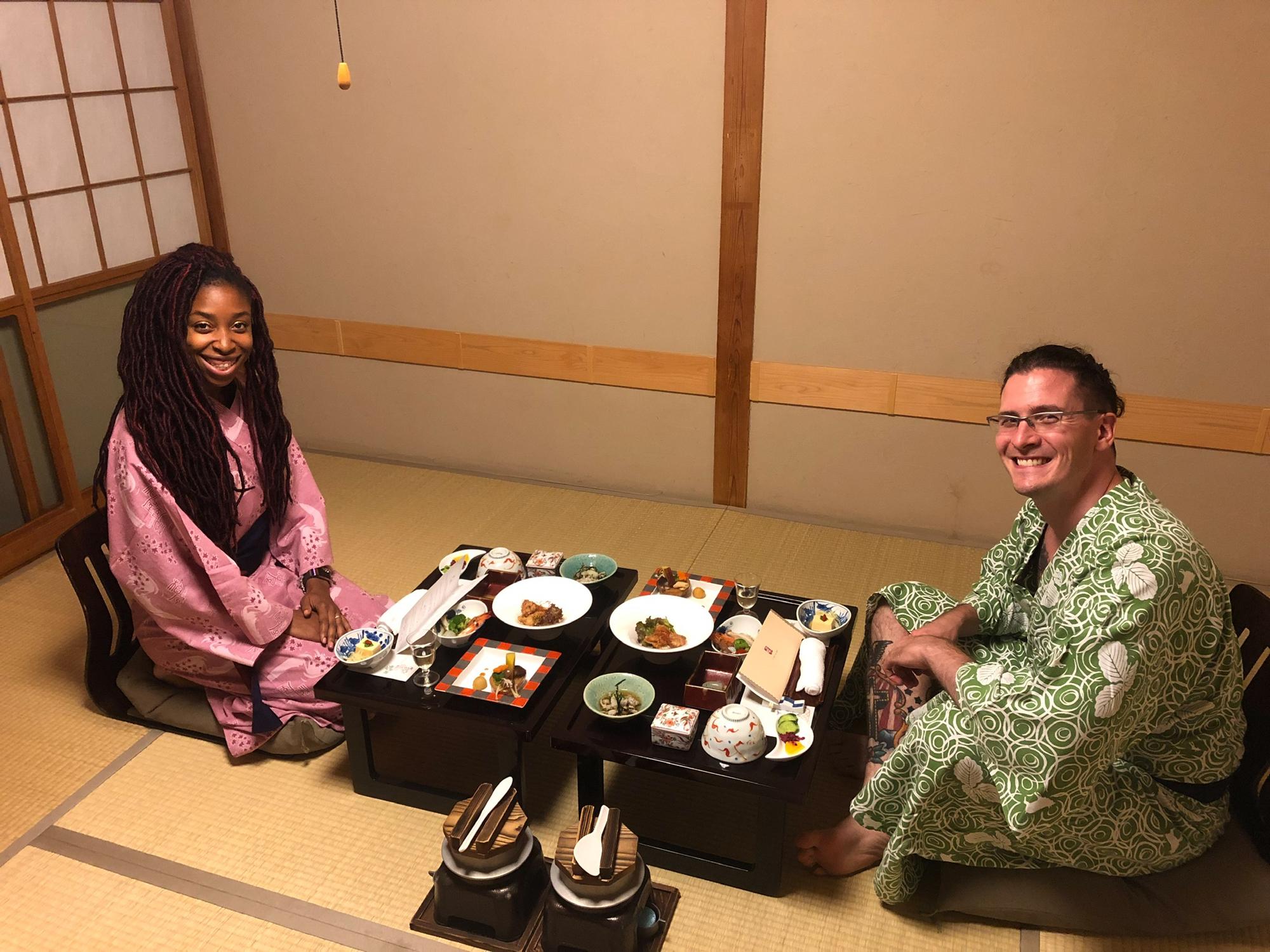 At our Onsen in Japan