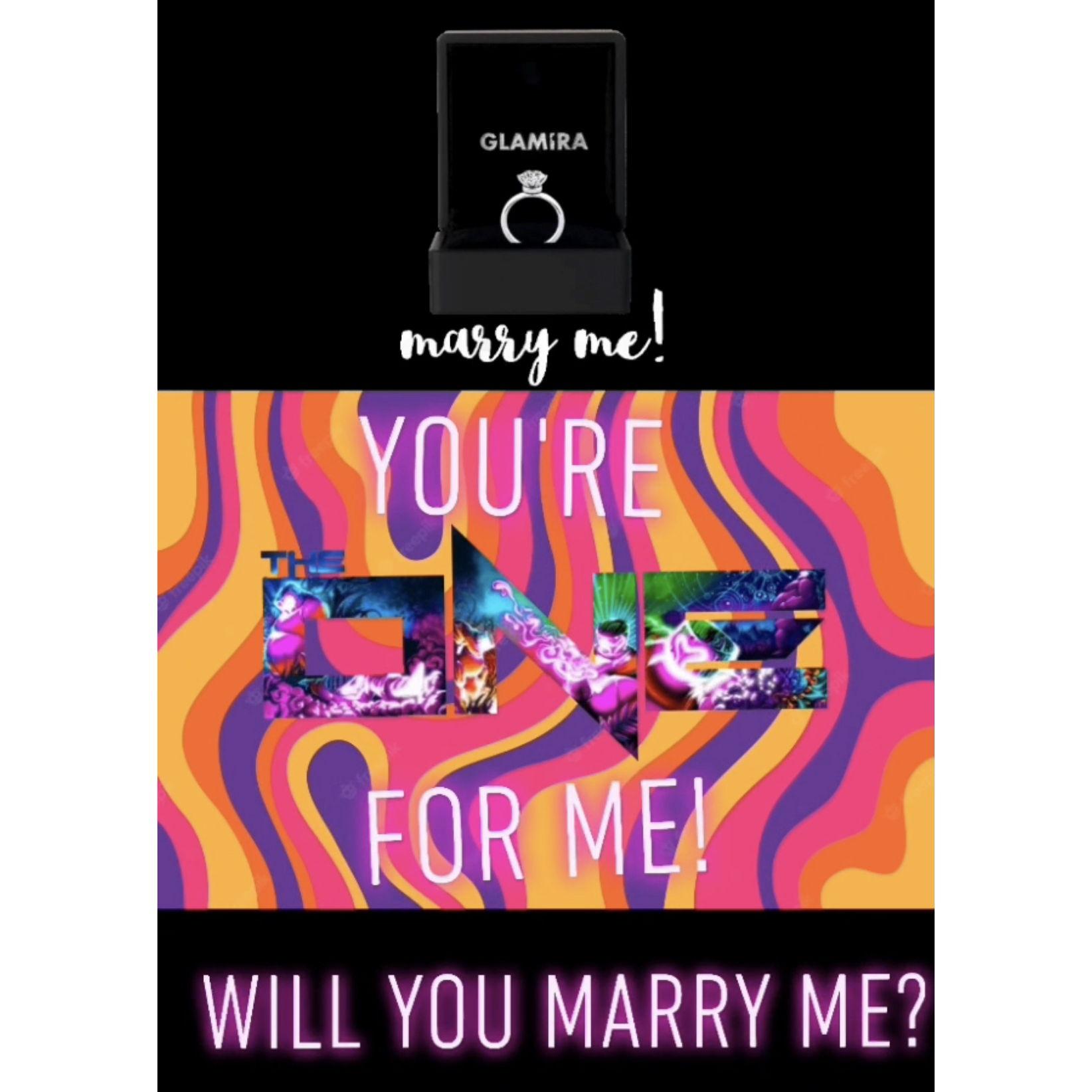 She said yes!
