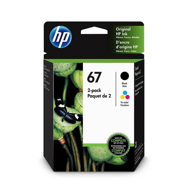HP 67 Tri-color/Black Ink Combo Pack
