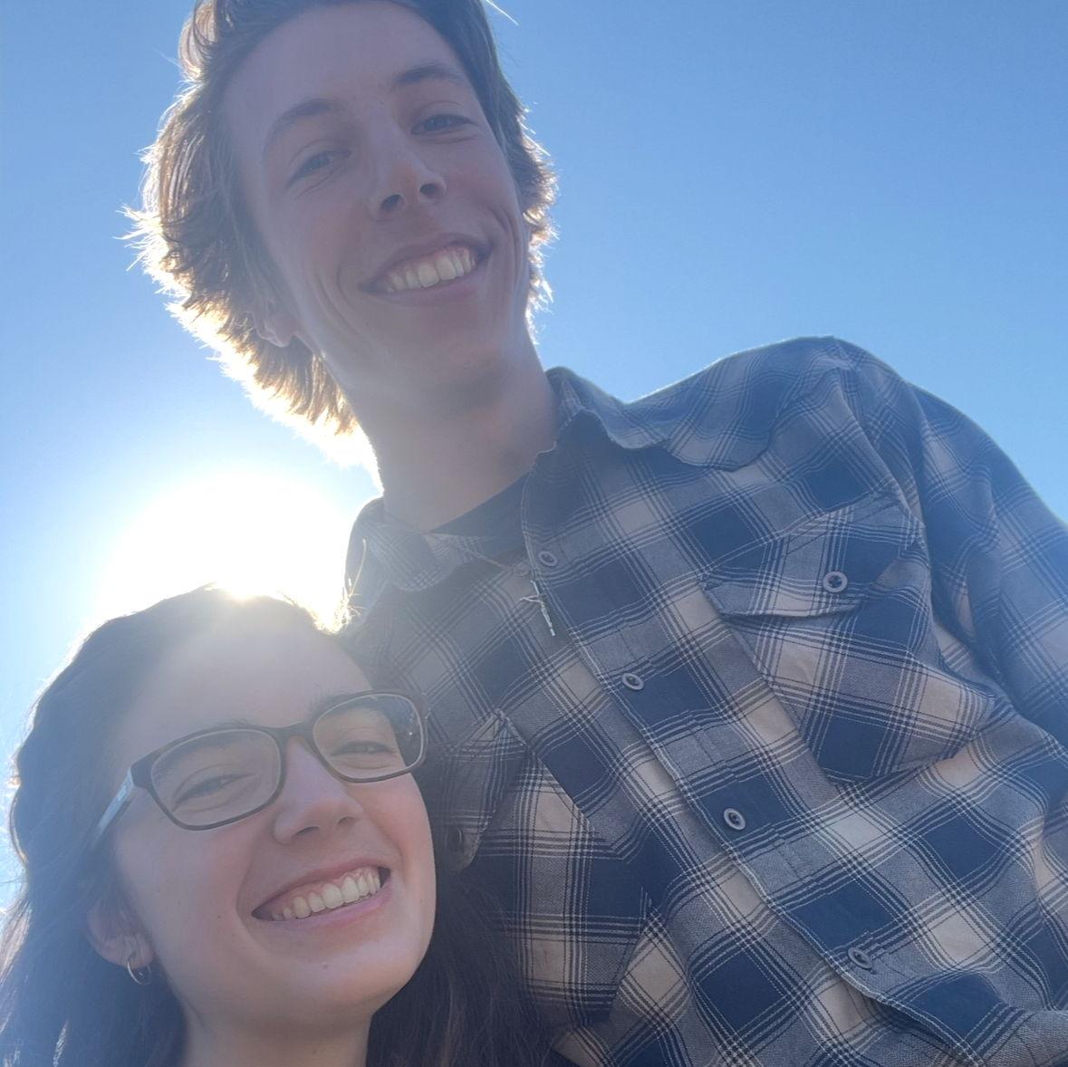 Photo from our first NET date together