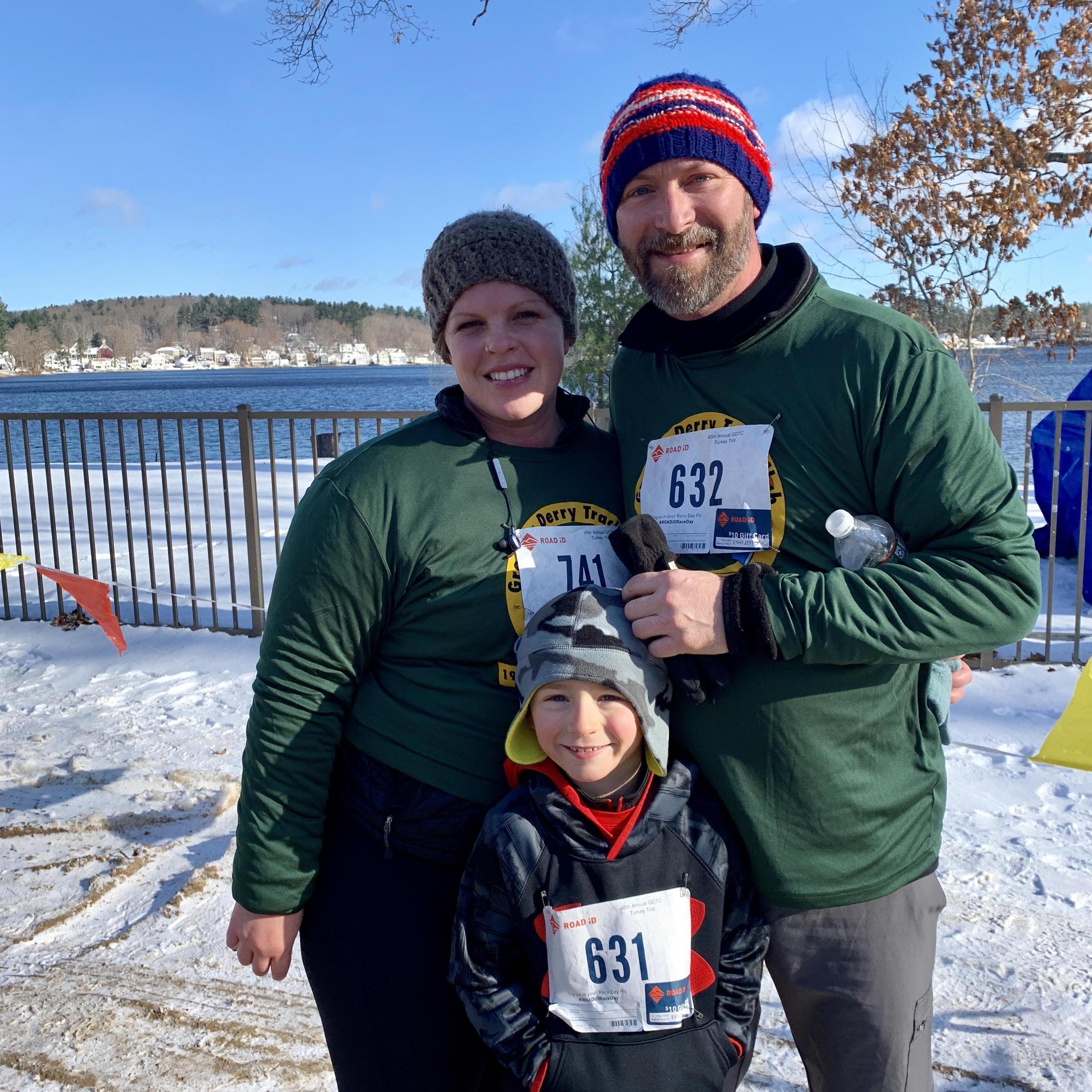 Just finished the 2018 Thanksgiving Day Turkey Trot on a FREEZING 7-degree day.