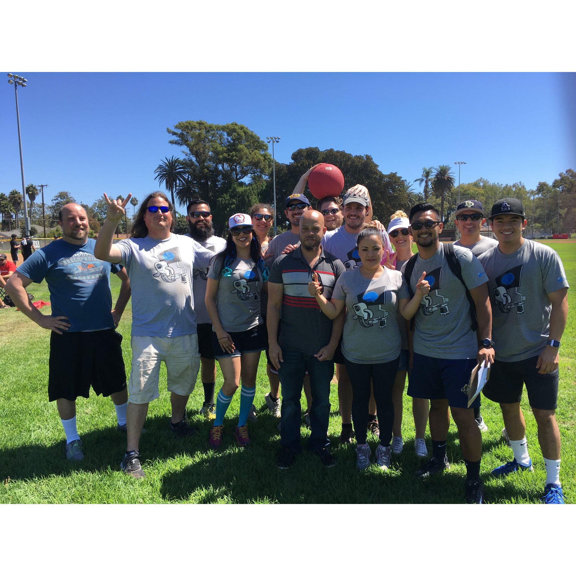 Sep 2018 - Work Kickball Team