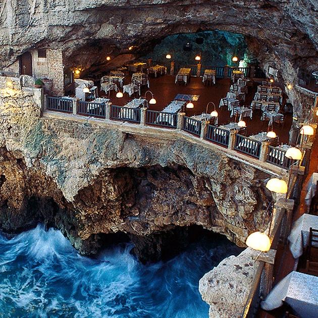 Honeymoon Experience: Grotto Palazzese, Dinner for 2