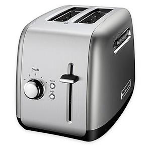 KitchenAid® 2-Slice All-Metal Toaster in Contour Silver