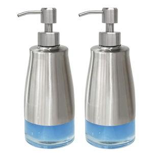 2 Pack Stainless Steel Soap Dispenser