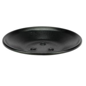 14" Metal Bird Bath Dish Deep Green