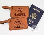 Set of 2 Personalized Luggage Tags | Mr &...