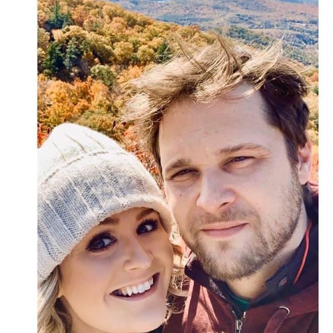 October 2020 - hiking at Prospect Mountain Summit in Lake George.