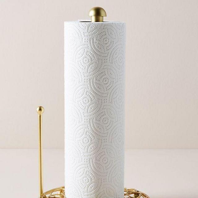 Scalloped Paper Towel Holder