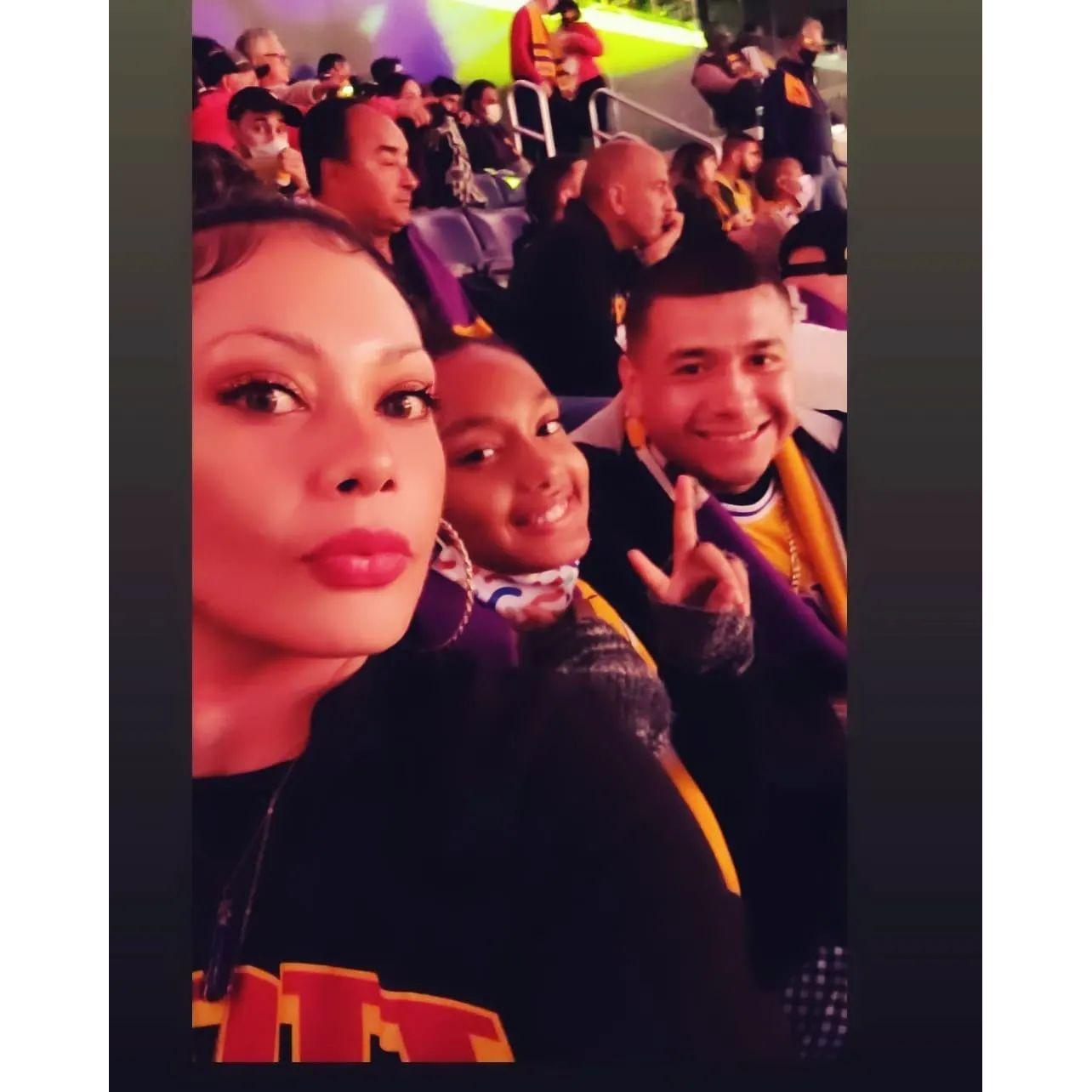 Our 1st Lakers Game and 1st Christmas