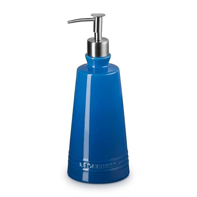 Le Creuset Stoneware Signature Soap Dispenser, 20 oz., Marseille