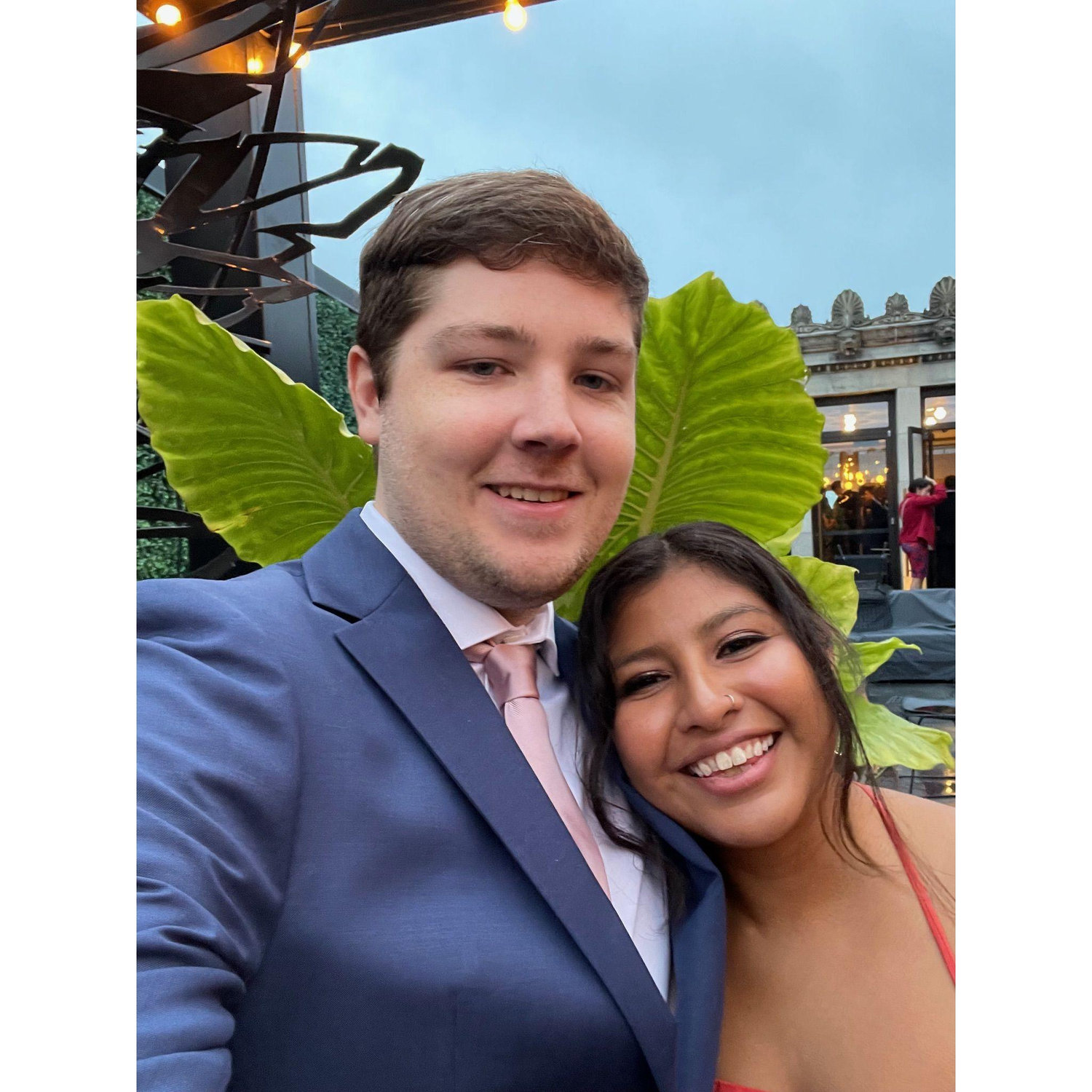Celebrating a cousin's wedding