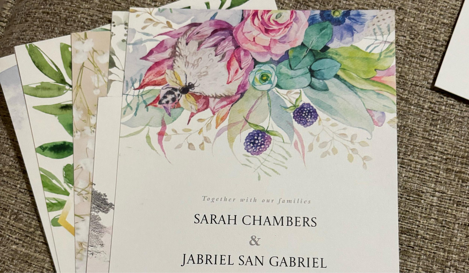The Wedding Website of Sarah Chambers and Jabriel San Gabriel