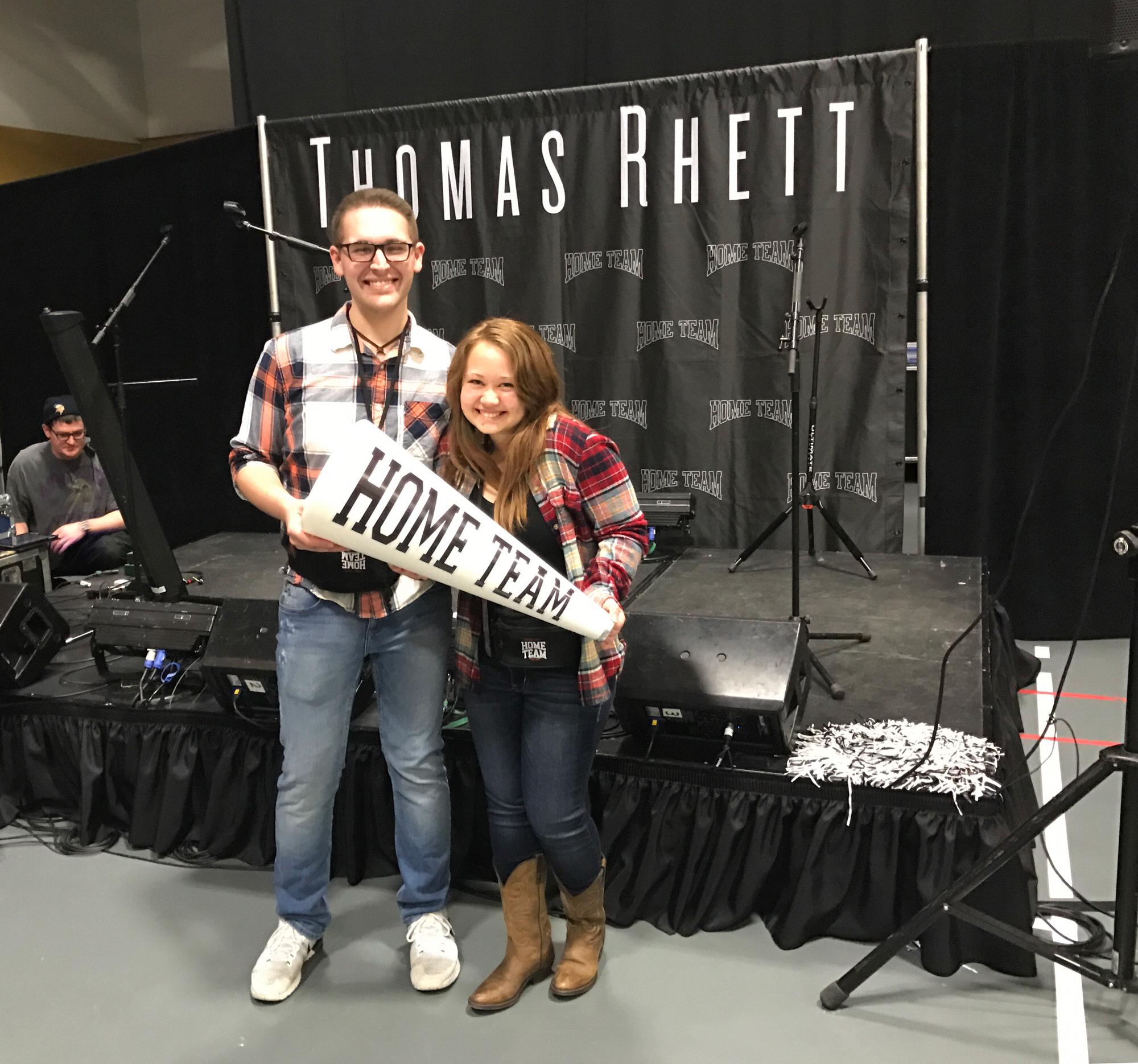 We traveled to Ohio to see our first concert together!