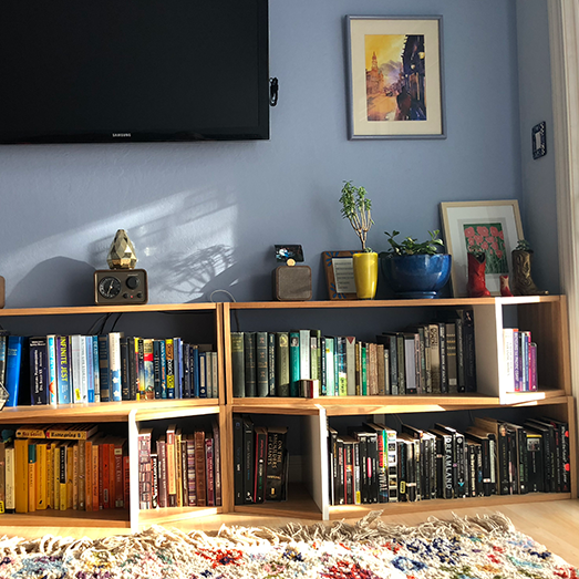 More color-coded books.