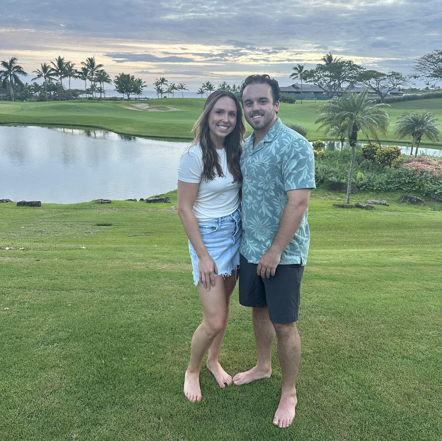 Kauai sunsets with the Brandon's