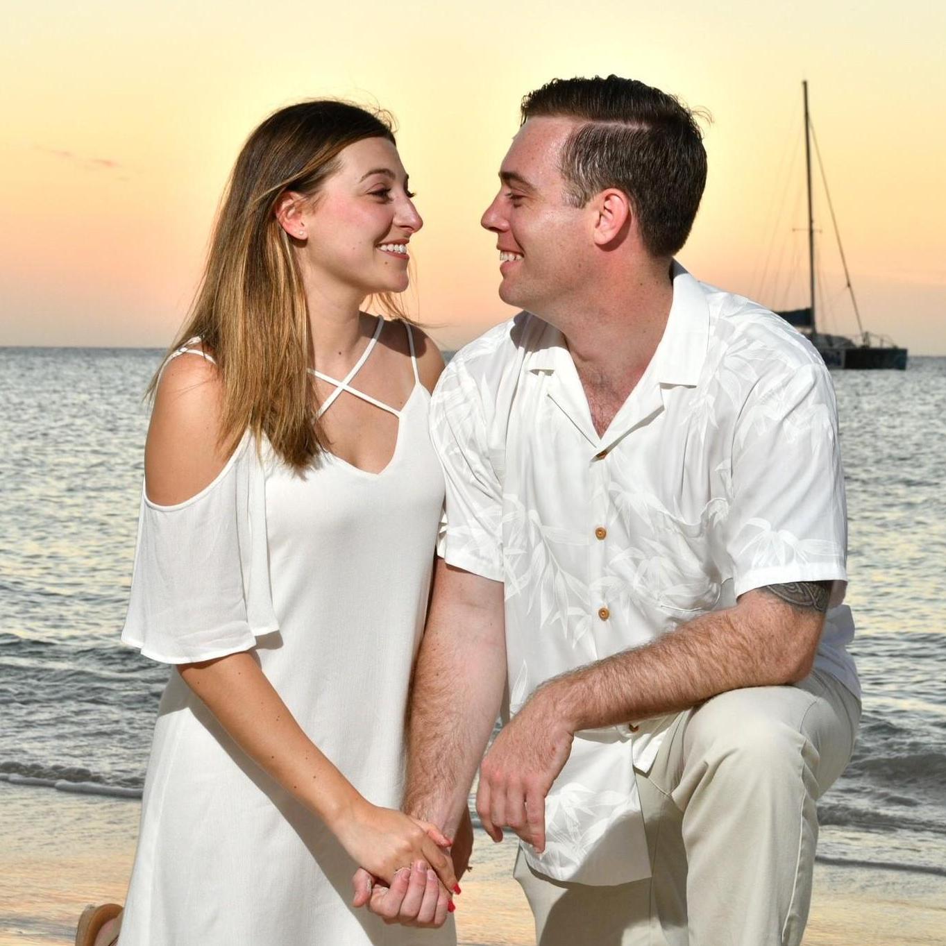 Just after Steph said "YES"!