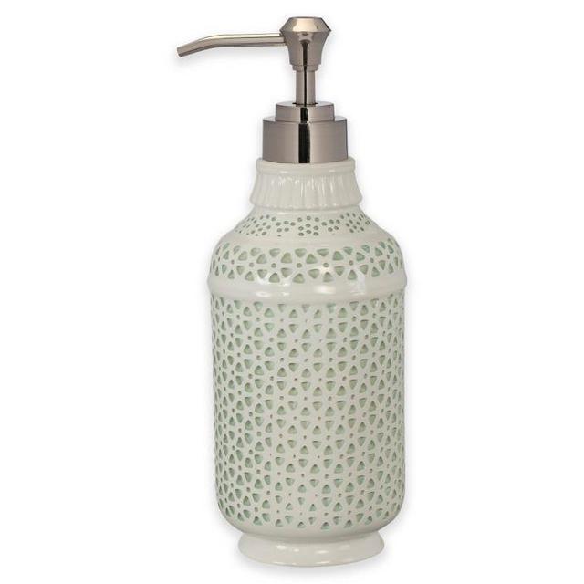 Boho Lotion Dispenser in Aqua