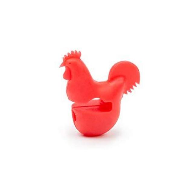Rooster Pot Clip/ Spoon Holder