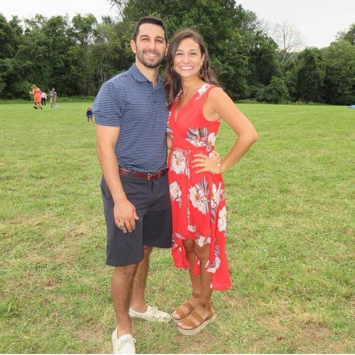This was at the wedding of our friend's Danielle & Leland. We all slept in tents on the field!
