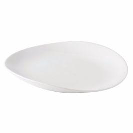 Barre Dinner Plate — Alabaster