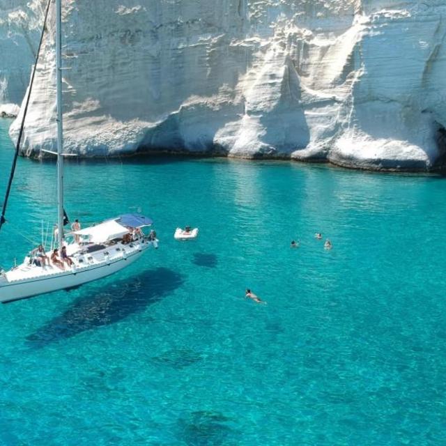 Milos Sightseeing Sailboat Cruise
