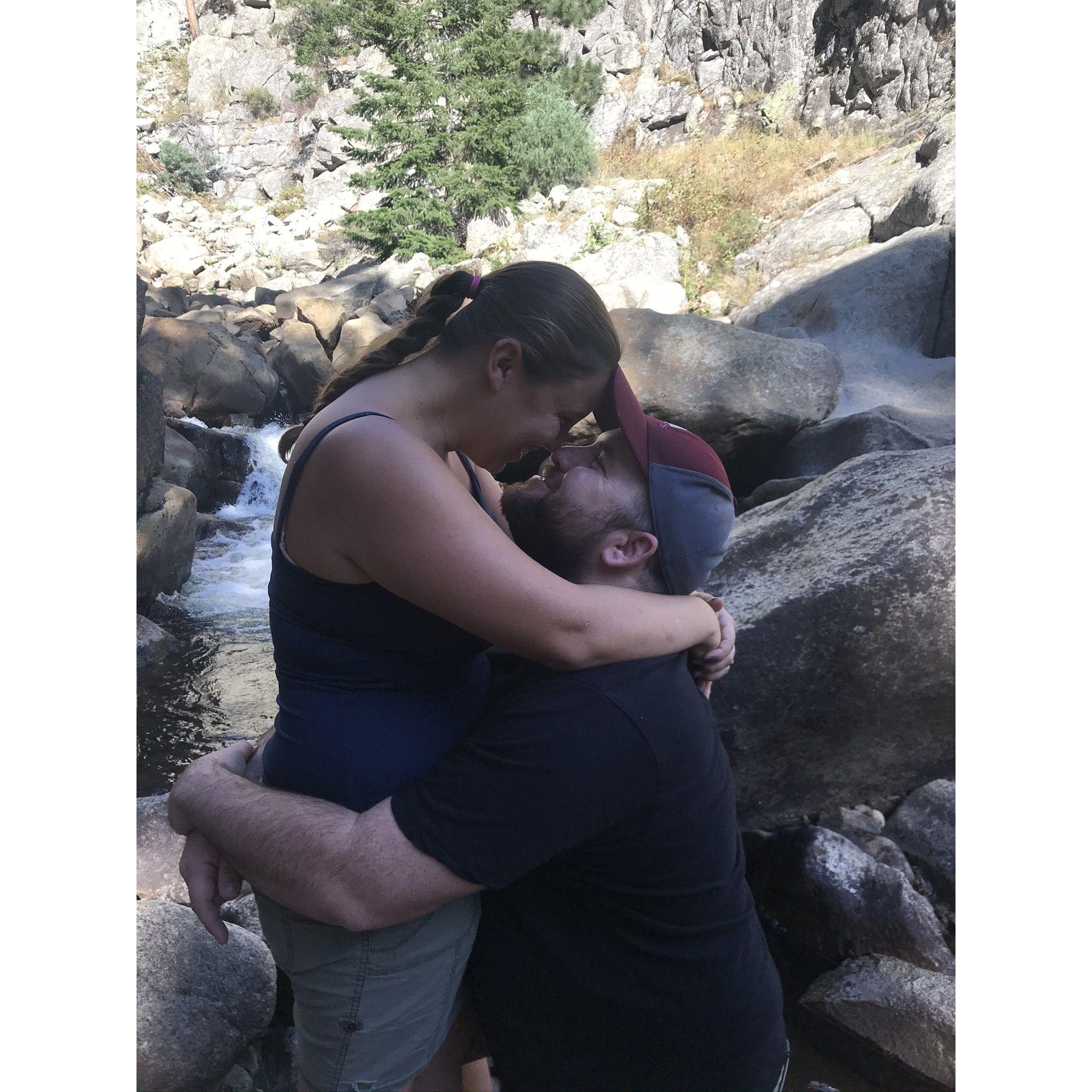 When he proposed to me!