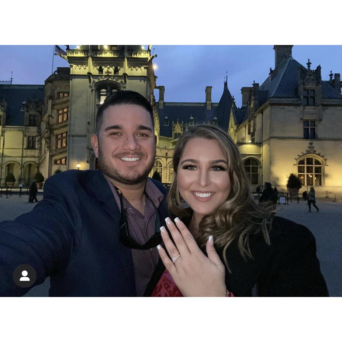 Proposal at the Biltmore!