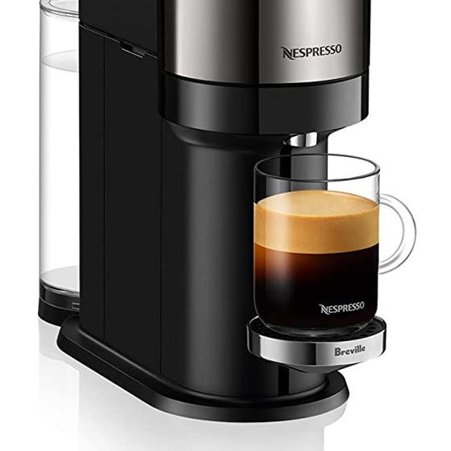 Breville-Nespresso USA BNV540DCR1BUC1 Vertuo Next Single-serve espresso maker, Dark Chrome