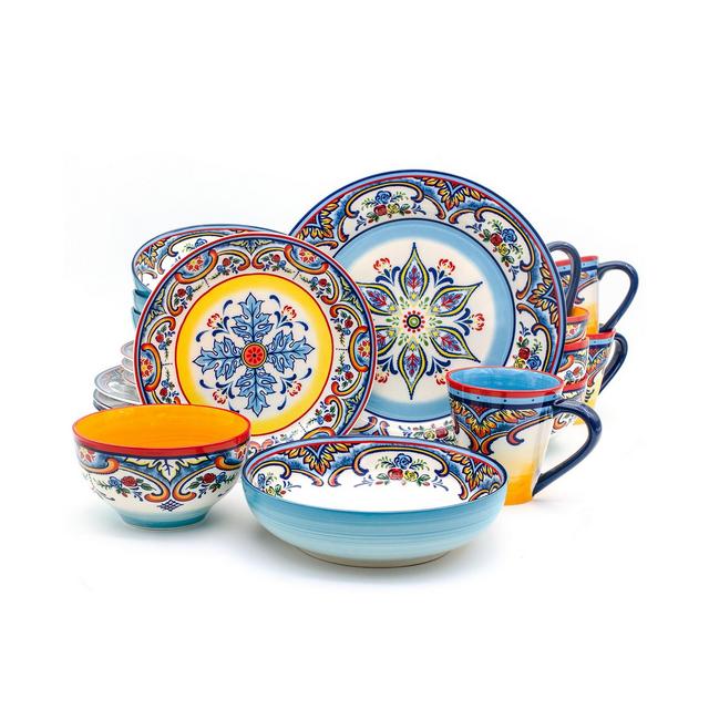 Euro Ceramica Zanzibar 20 Piece Stoneware Dinnerware Set