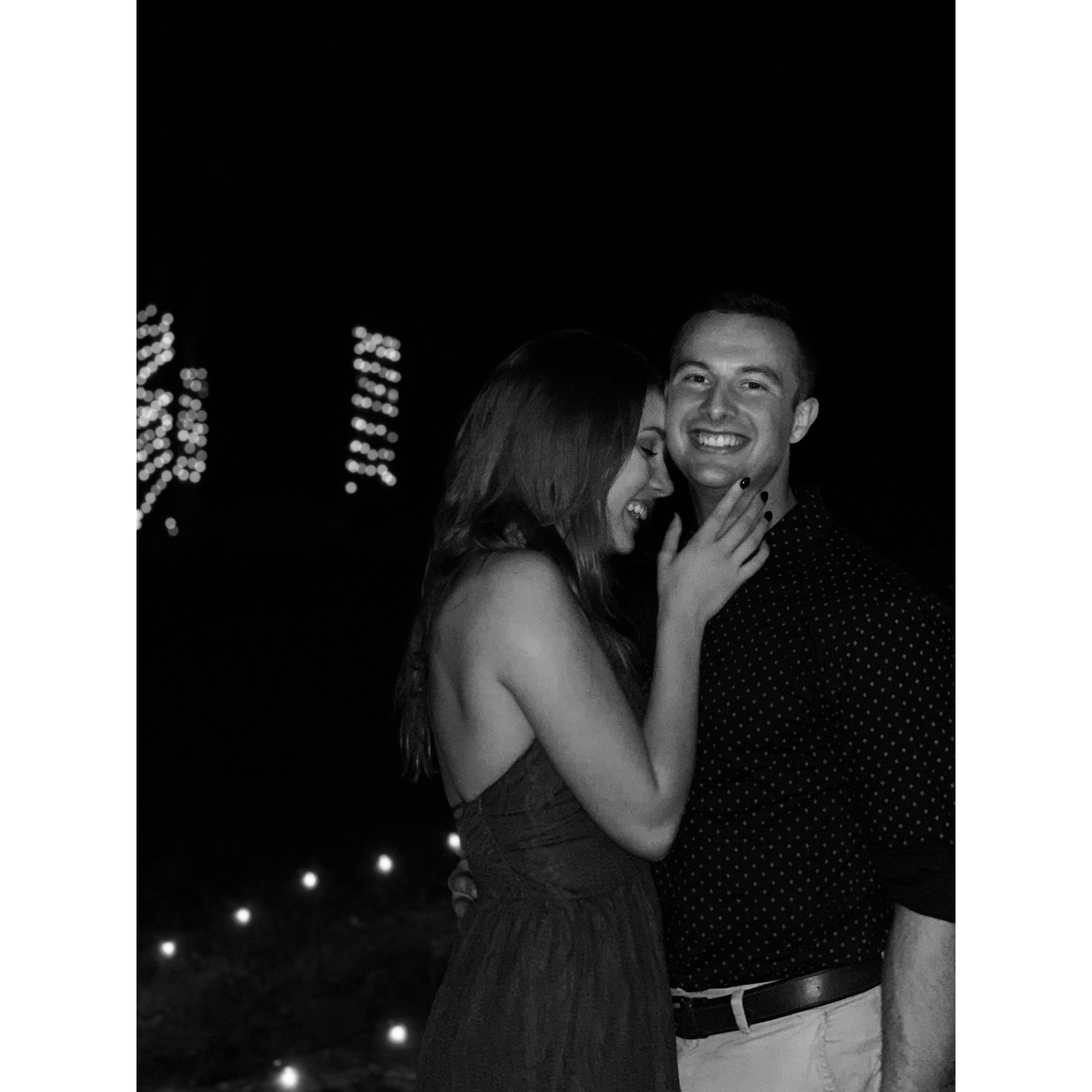 First wedding that we attended together. (Kyle & Amanda's wedding 2019)