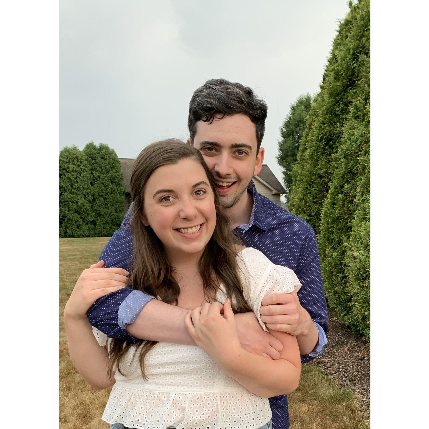 7/7/2020 - To quote Julie's Instagram "we've come a long way from two freshman who fell in love"