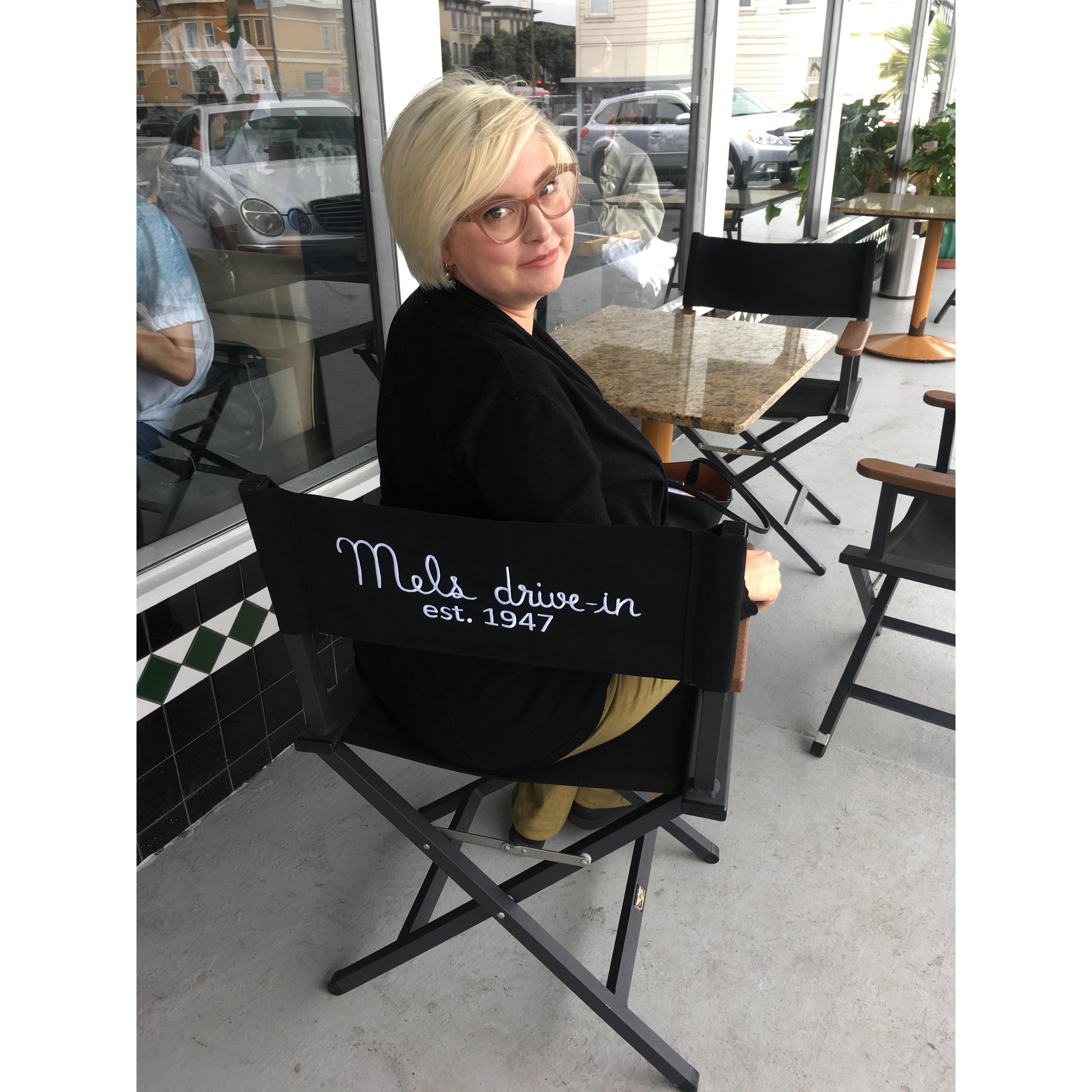 Being a boss lady.