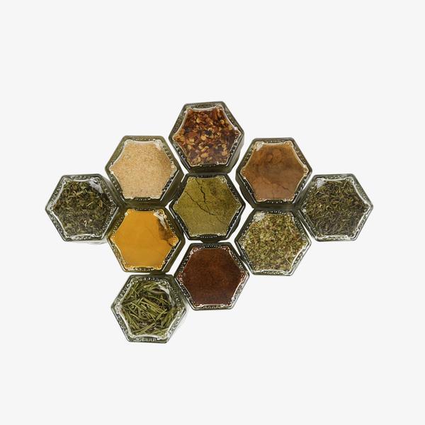 Pantry Spice Starter Kit - 10 Filled Jars