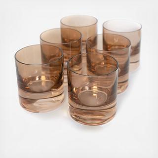 Estelle Rocks Glass, Set of 6