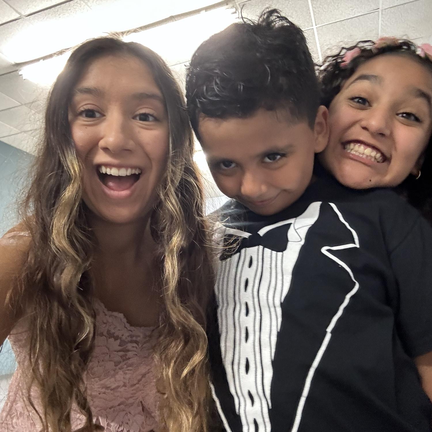The kids stole my phone.