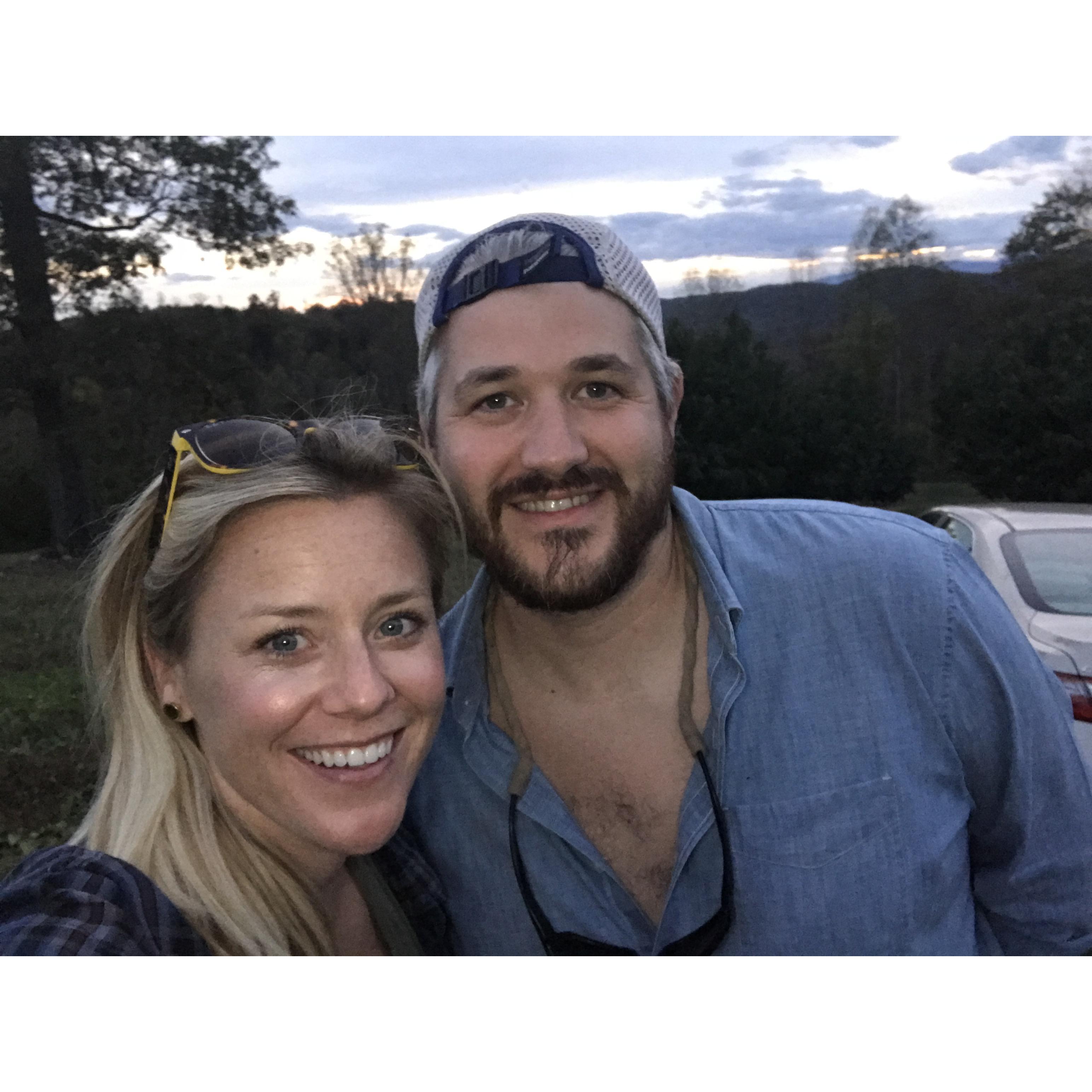 We just love the farm where this photo was taken! One of my good friends owns the farm where Michael and I both decided to work the first summer we started dating! We both love and respect the farm!