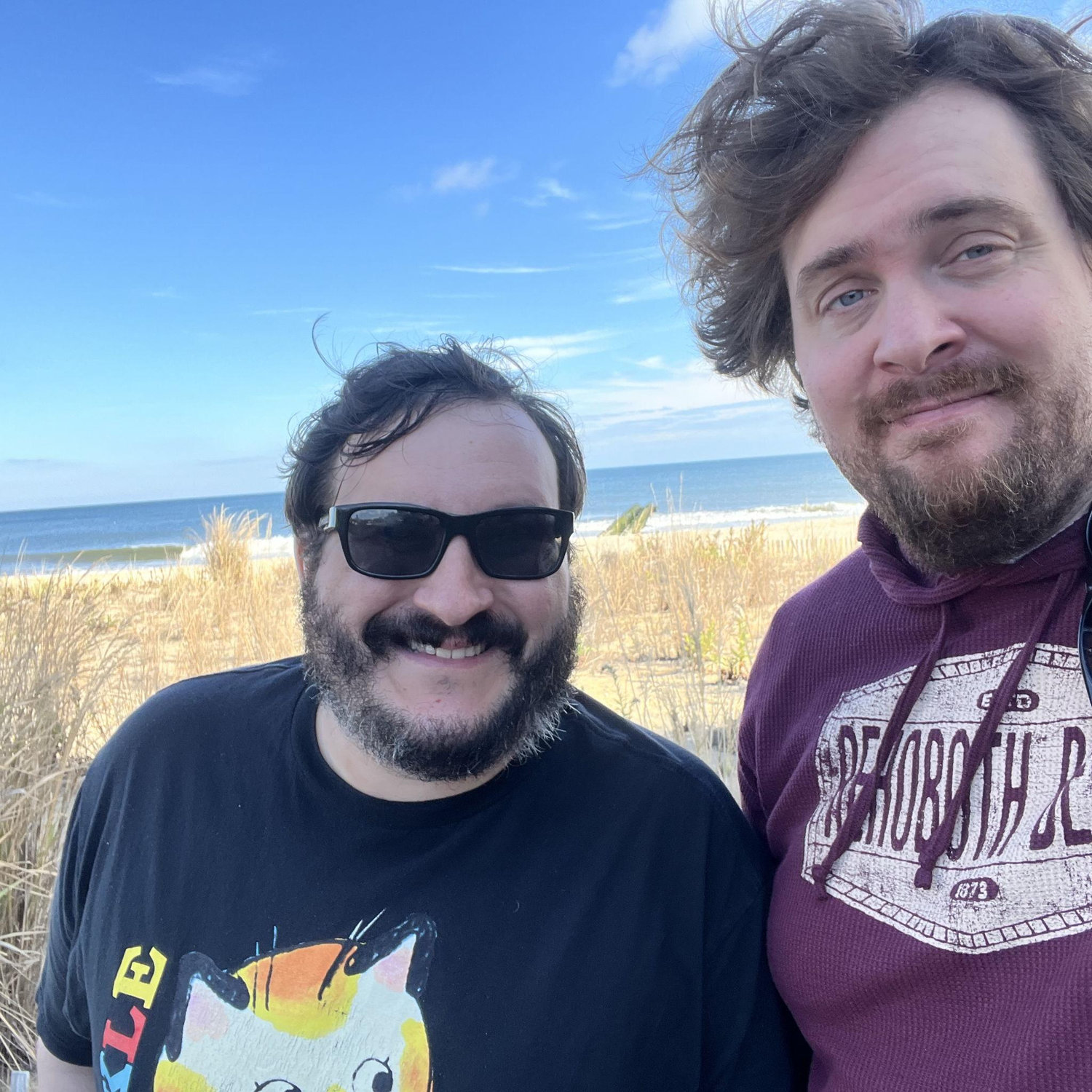 Matt and Andrew at Rehoboth Beach Nov 2024