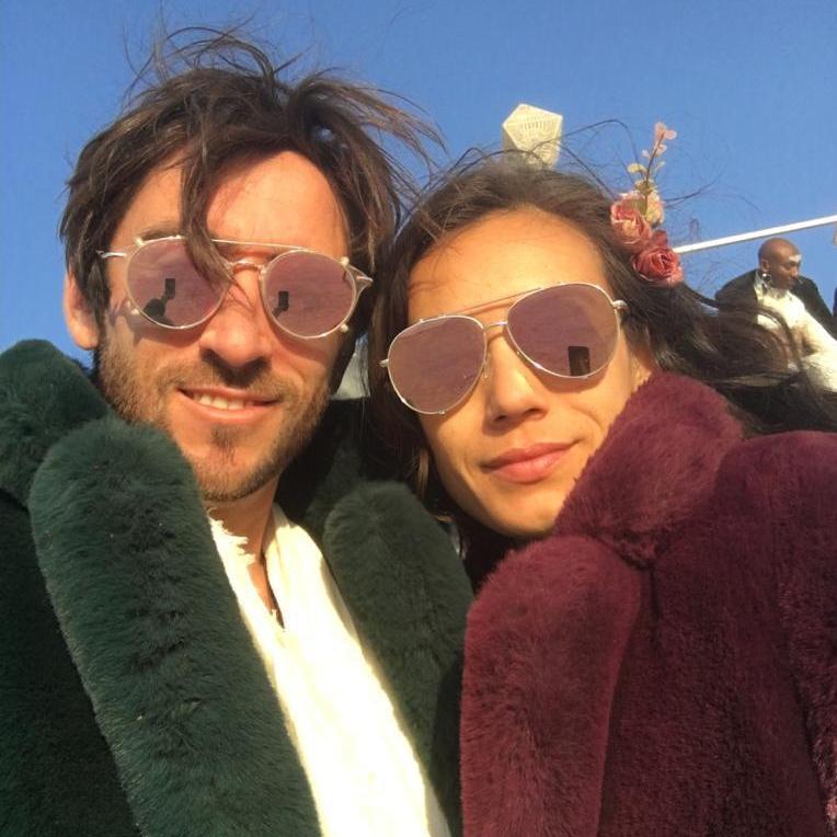 Celebrating jon and leah's wedding at burning man