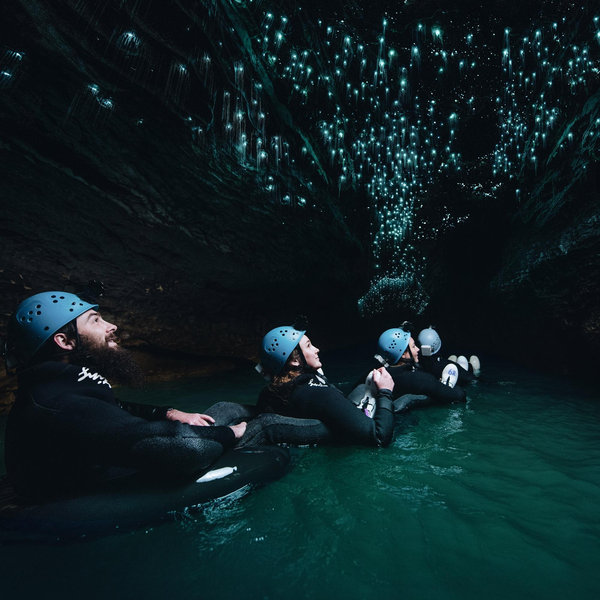 Waitomo Glowworm Cave Adventure