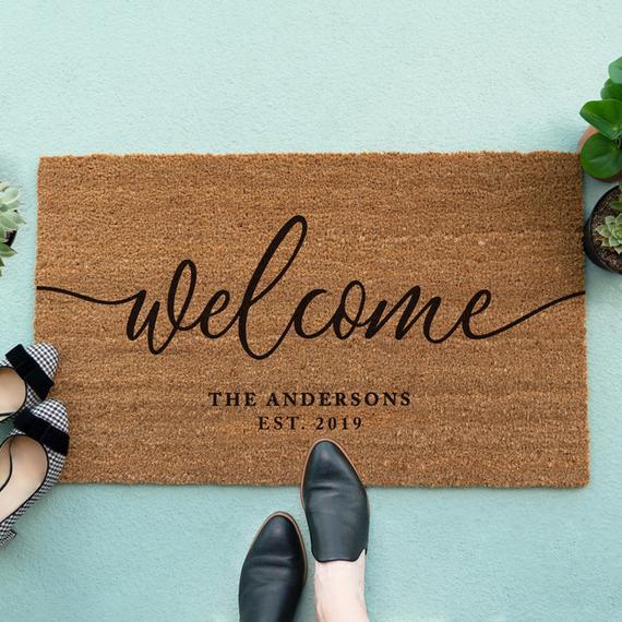 Welcome Mat - Personalized Doormat - Custom Doormat