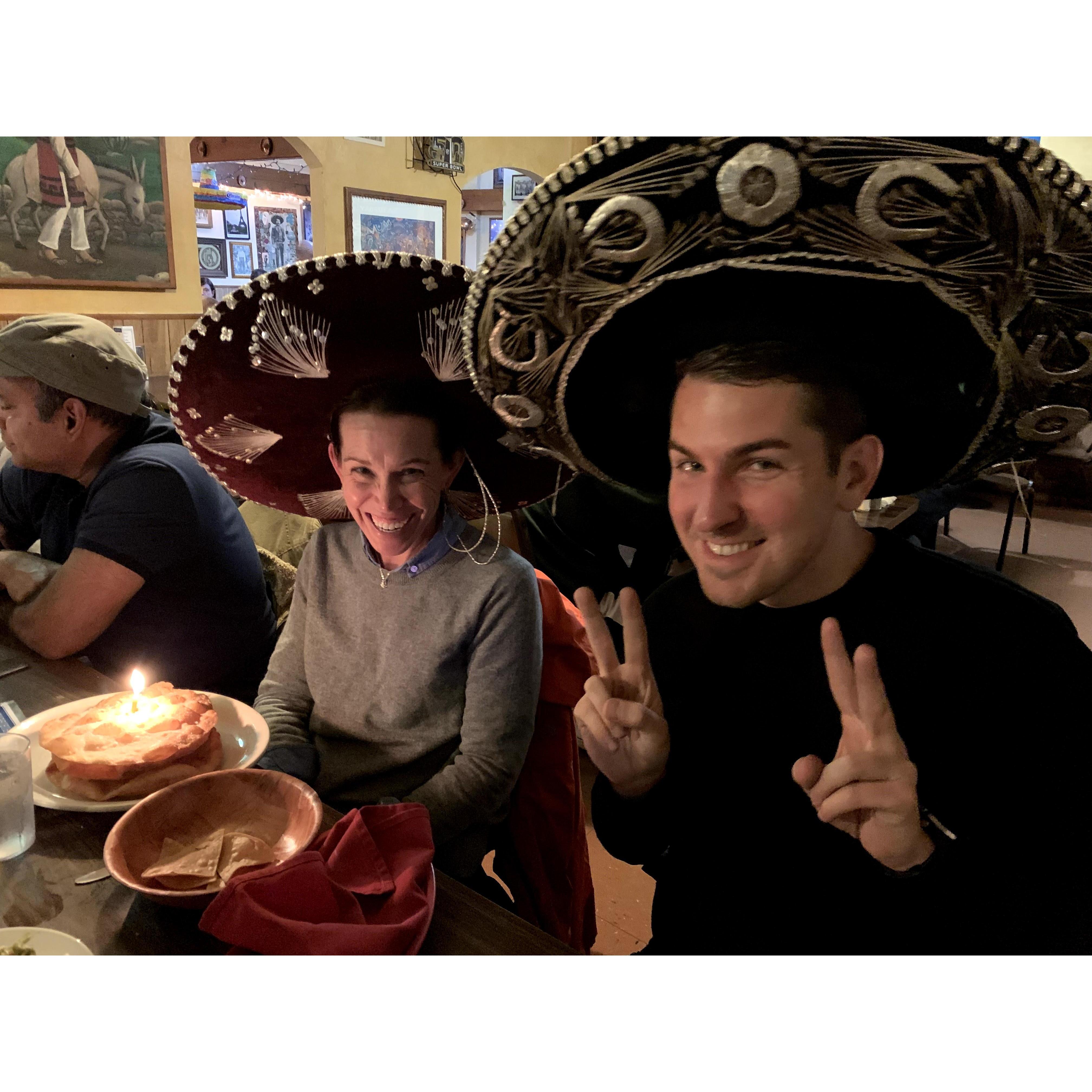 There's always a birthday at Juan's Place