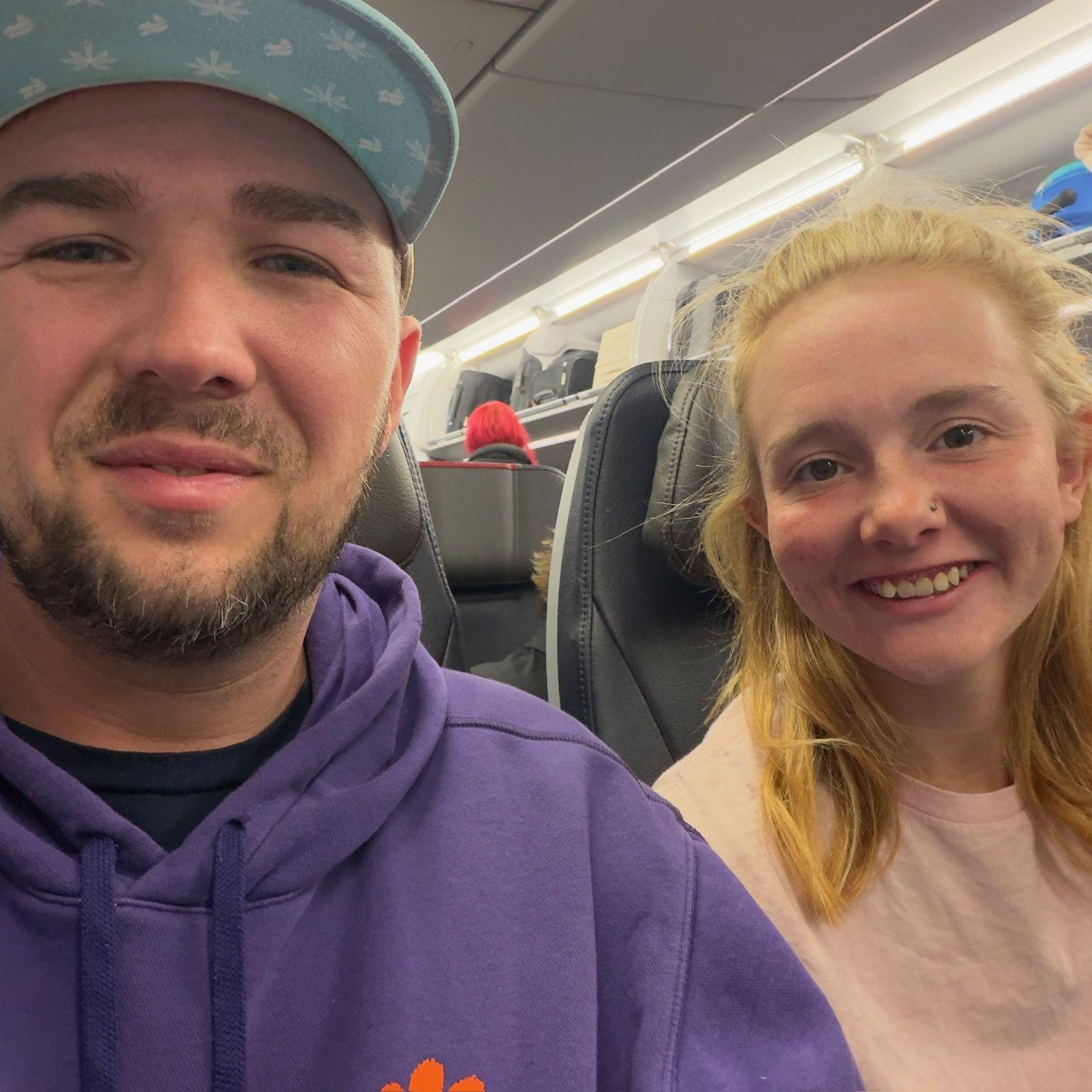 Headed to Dallas for my first plane ride and what Melissa would say "was her last."