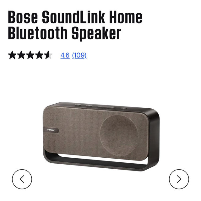 Bose SoundLink Speaker