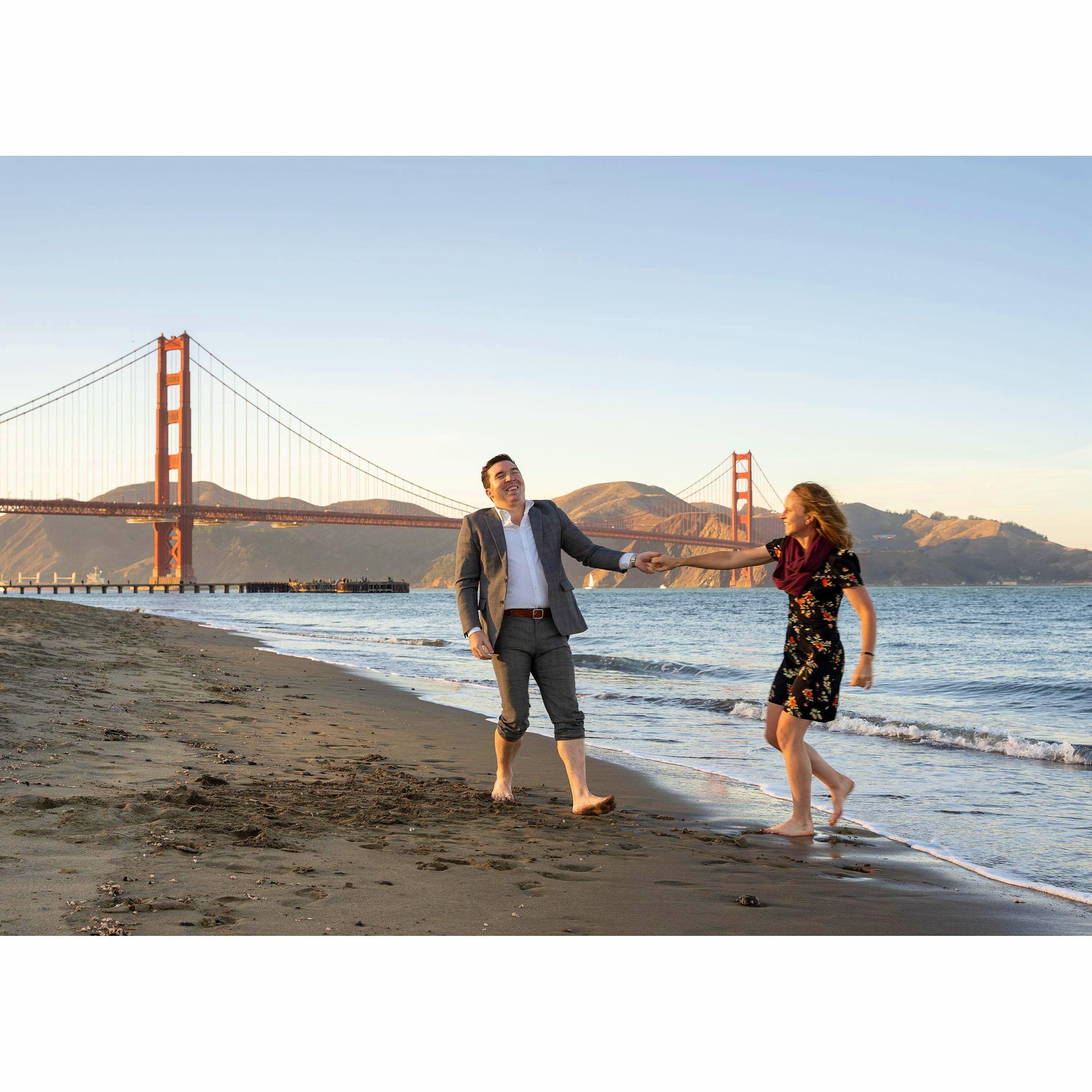 It’s hilarious! A Californian is taking Swing Dance lessons from a Nebraskan.