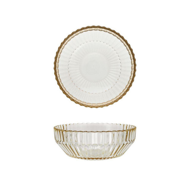 Archie Glass Cereal Bowl, Ginger, Set of 4
