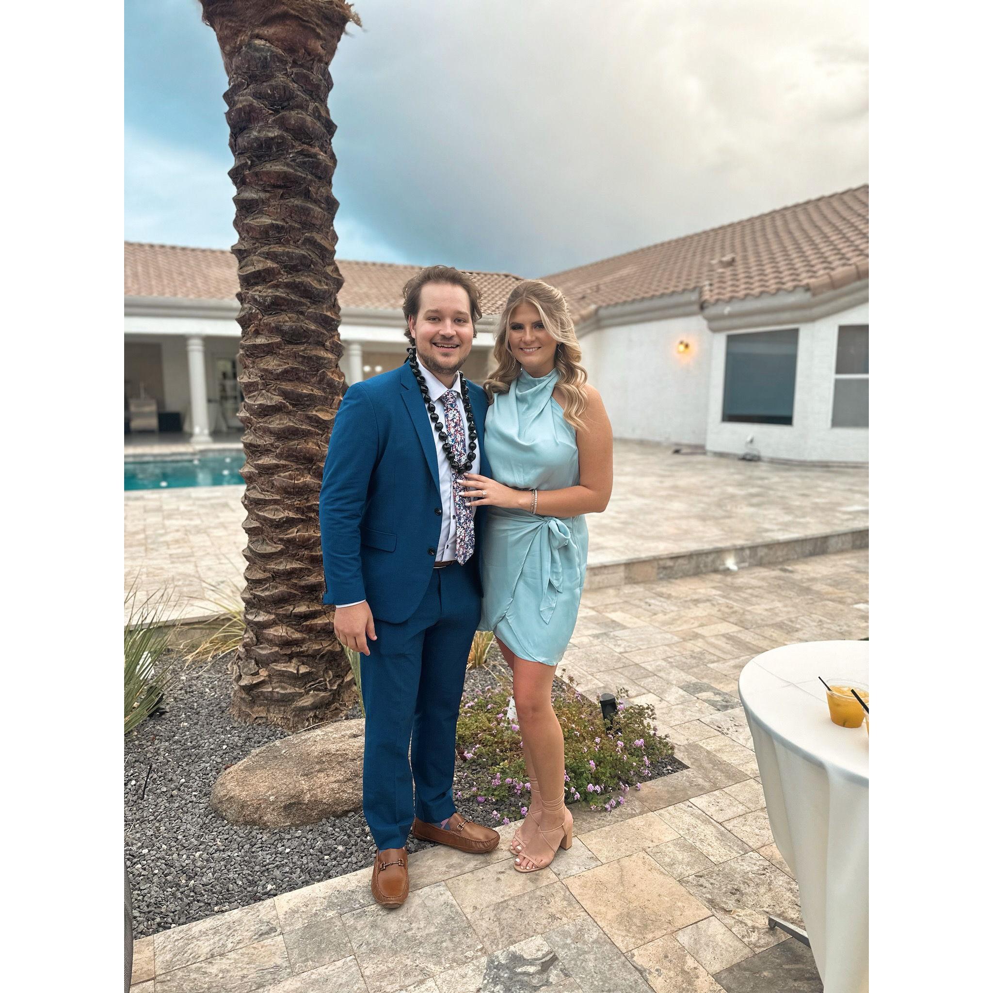 Travelled to Scottsdale for Blaines college friends wedding!