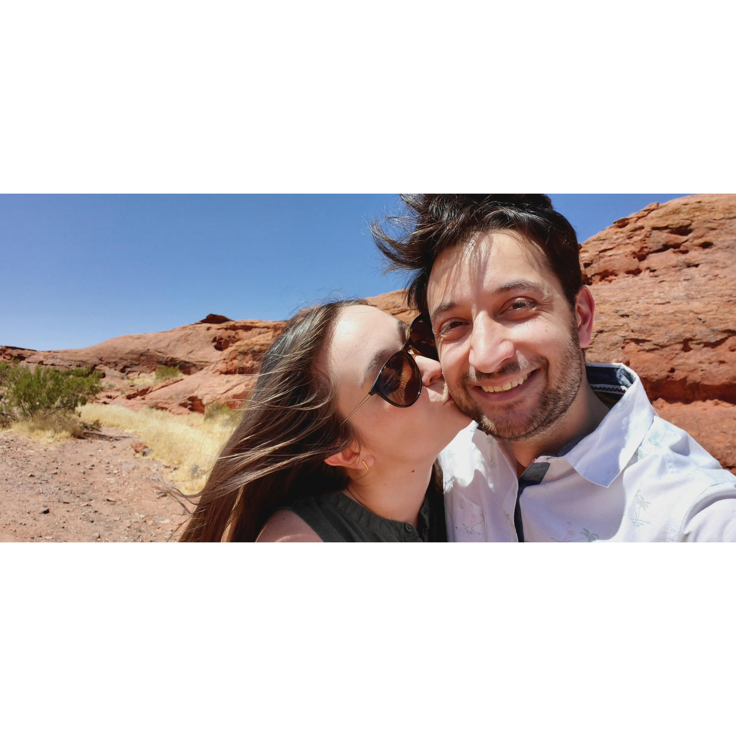 Soaking in the Utah sun